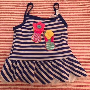 Toddler swim (top ONLY). 3-3T. Use as a top.